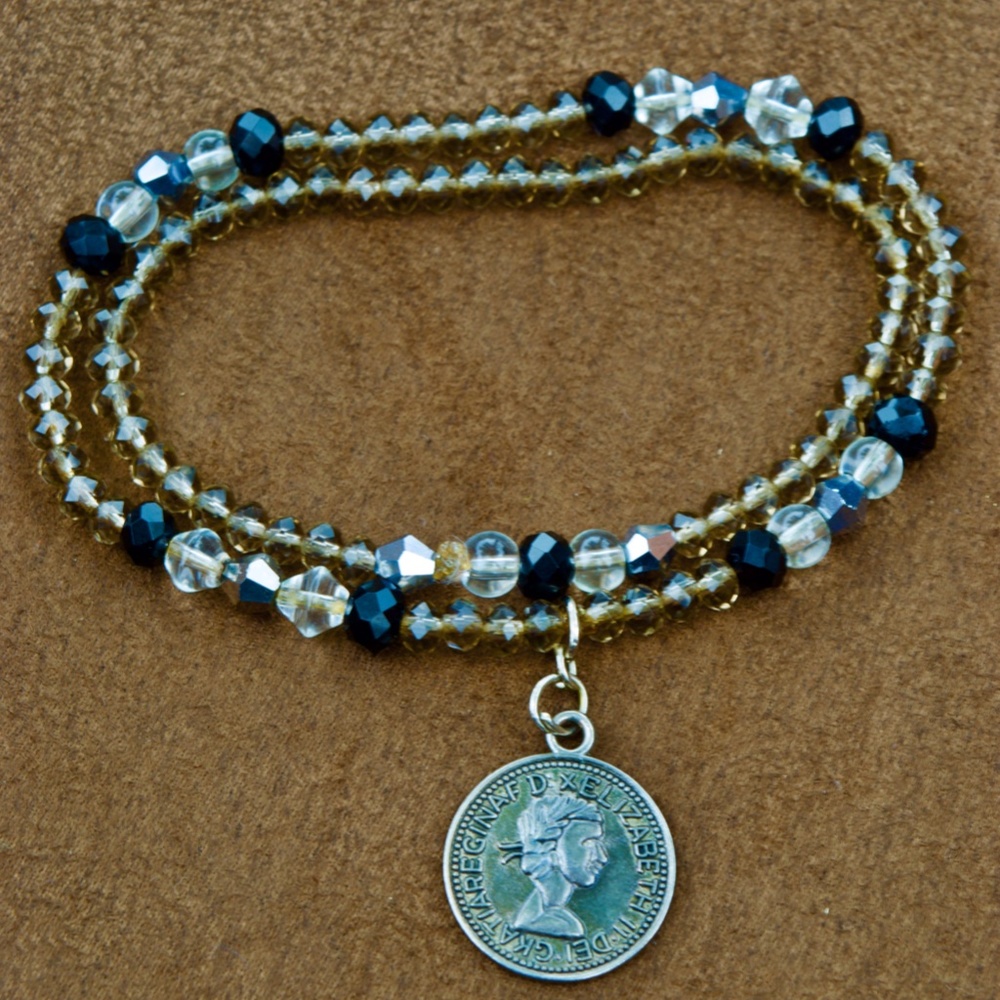 MONEY MANIFESTOR Beaded Bracelet Set